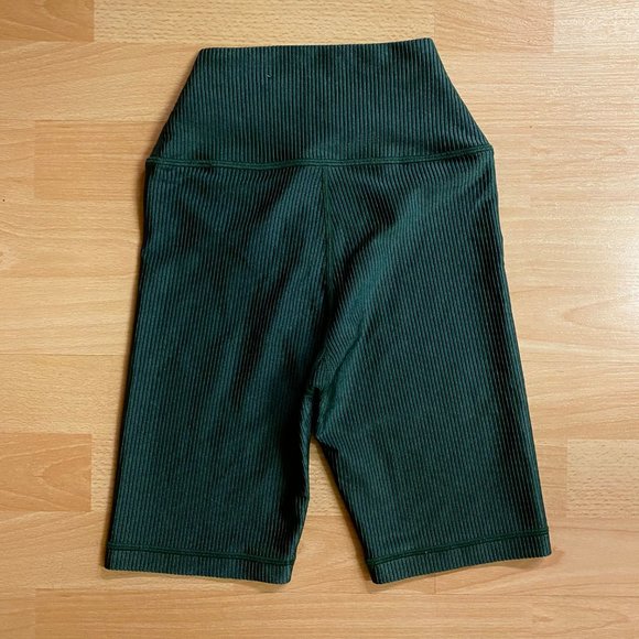 OFFLINE Ribbed Shine High Waisted Crossover 7" Bike Short - Picture 7 of 9